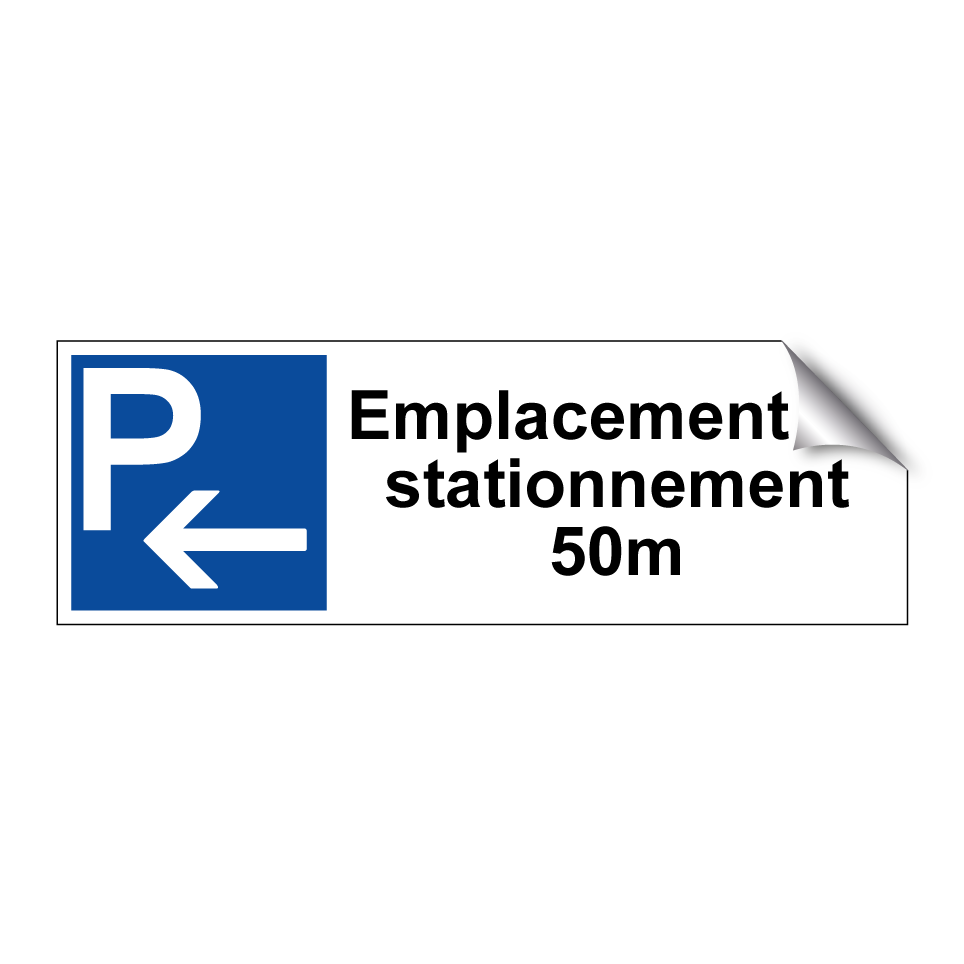 Emplacement de stationnement 50m