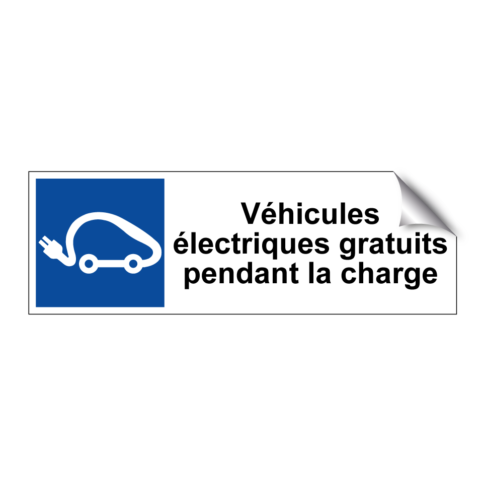 Véhicules électriques gratuits pendant la charge