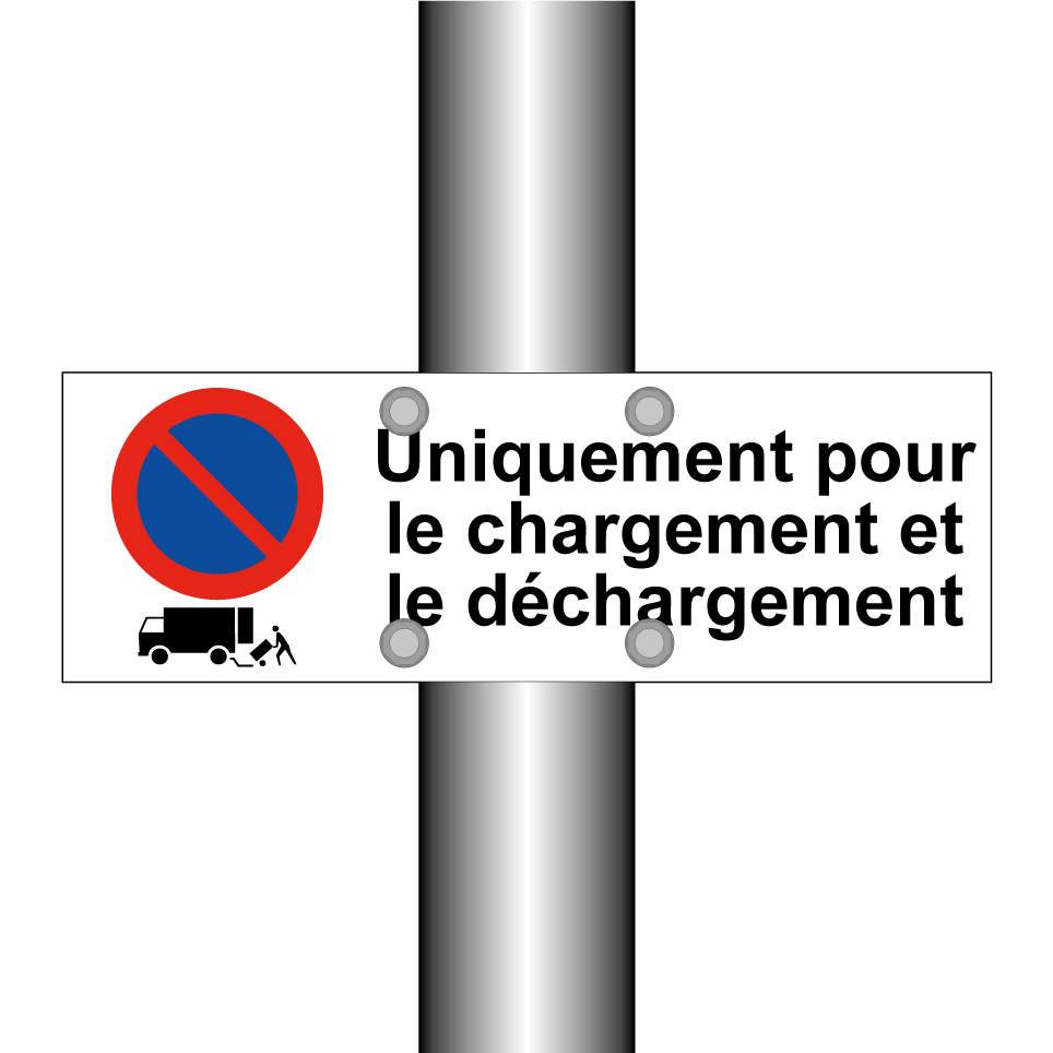 Uniquement pour le chargement et le déchargement