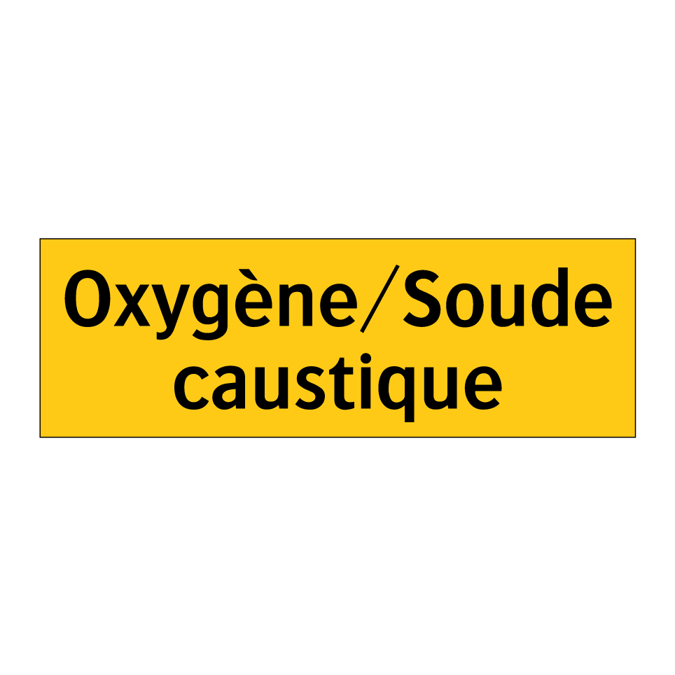 Oxygène/Soude caustique