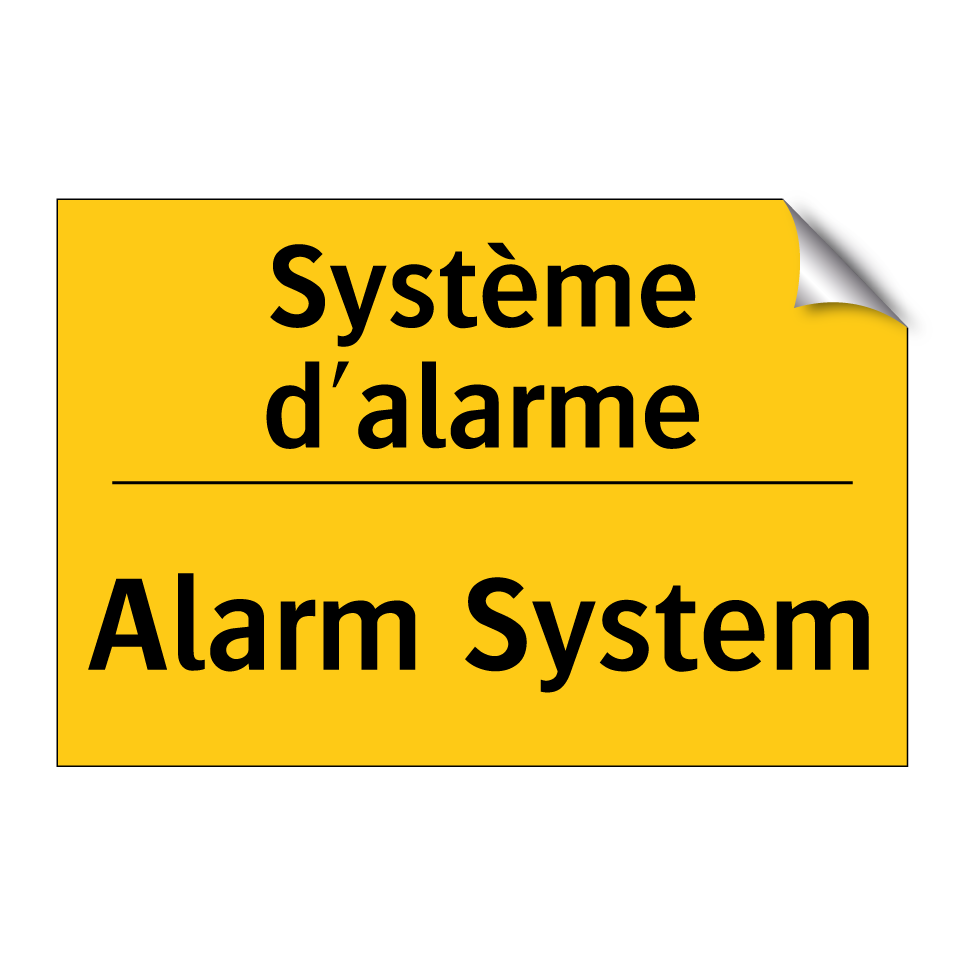 Système d'alarme - Alarm System
