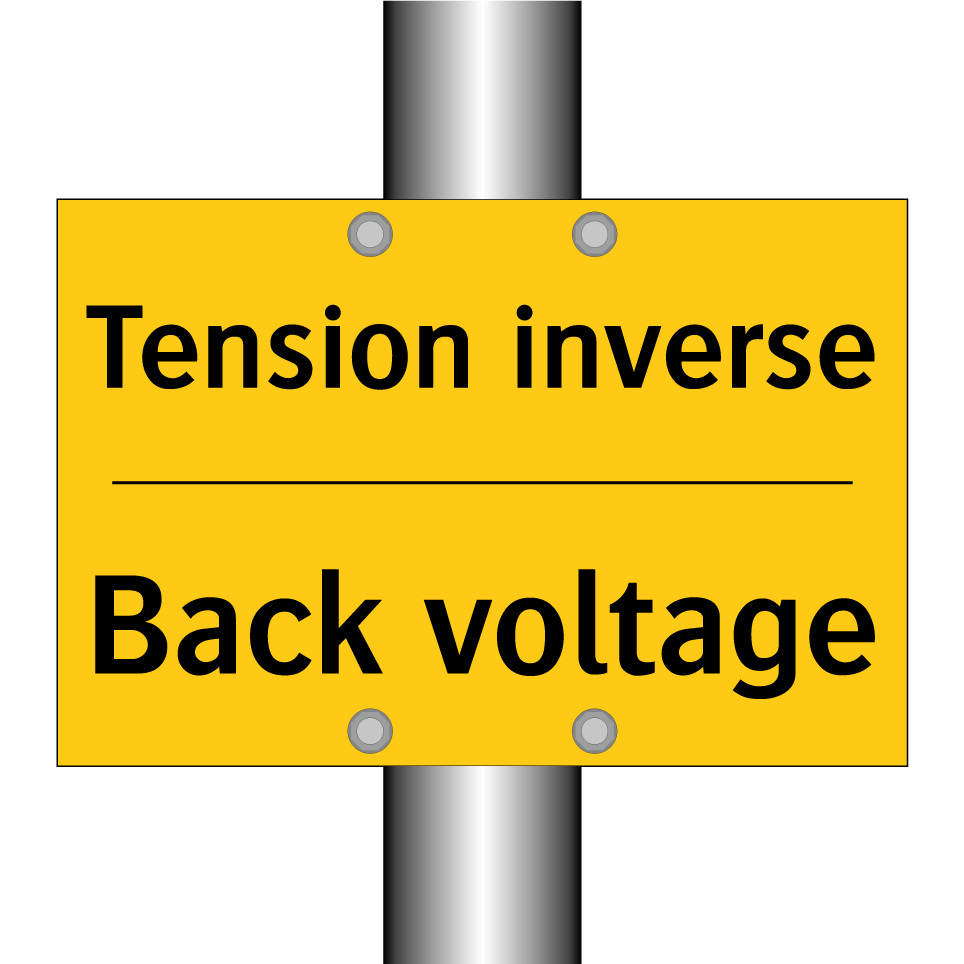 Tension inverse - Back voltage