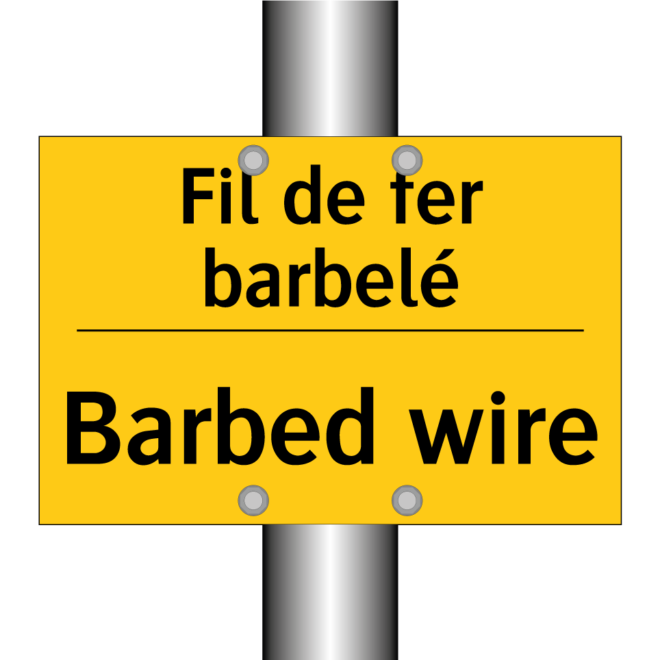 Fil de fer barbelé - Barbed wire