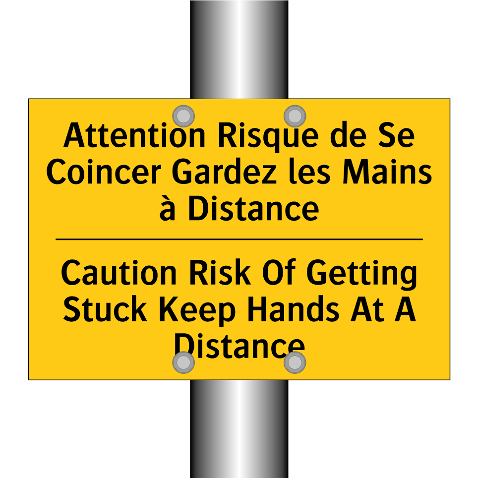 Attention Risque de Se Coincer /.../ - Caution Risk Of Getting Stuck /.../