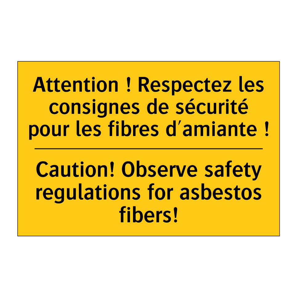 Attention ! Respectez les consignes /.../ - Caution! Observe safety regulations /.../