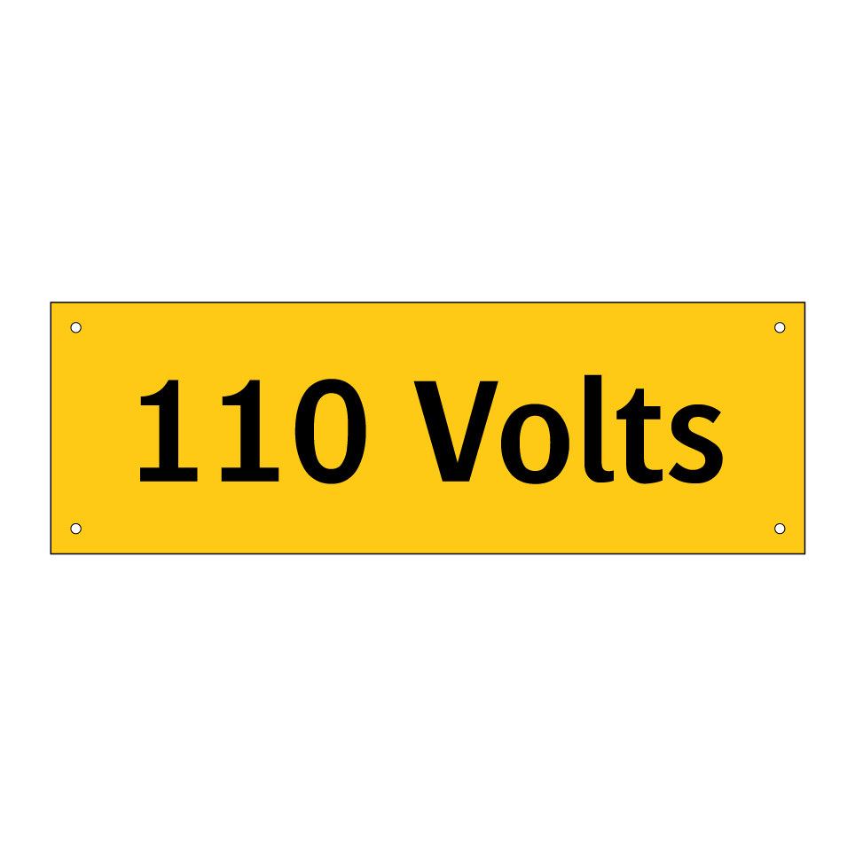 110 Volts