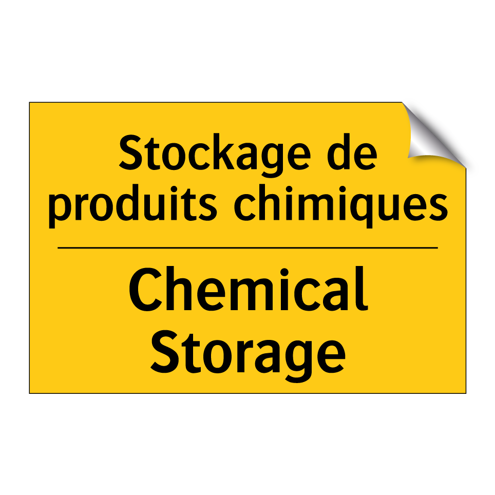 Stockage de produits chimiques - Chemical Storage