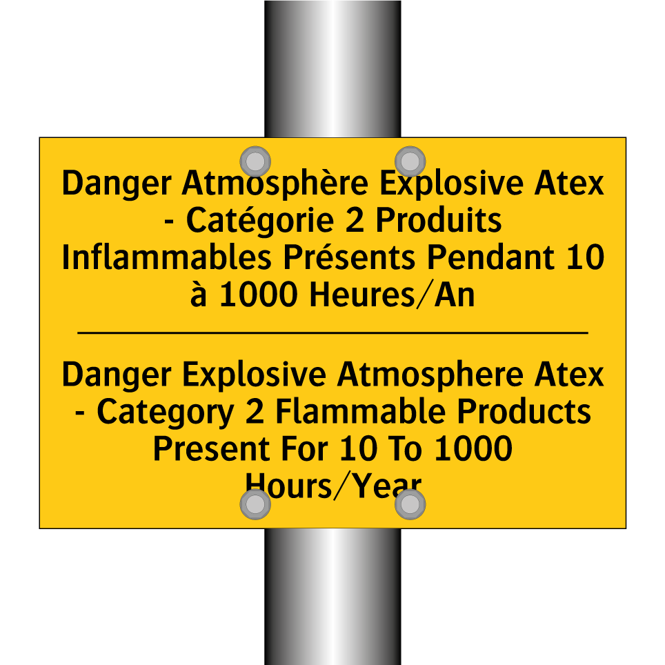 Danger Atmosphère Explosive Atex /.../ - Danger Explosive Atmosphere Atex /.../