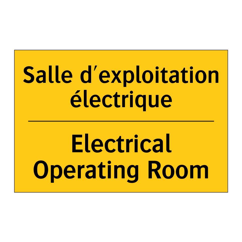 Salle d'exploitation électrique /.../ - Electrical Operating Room
