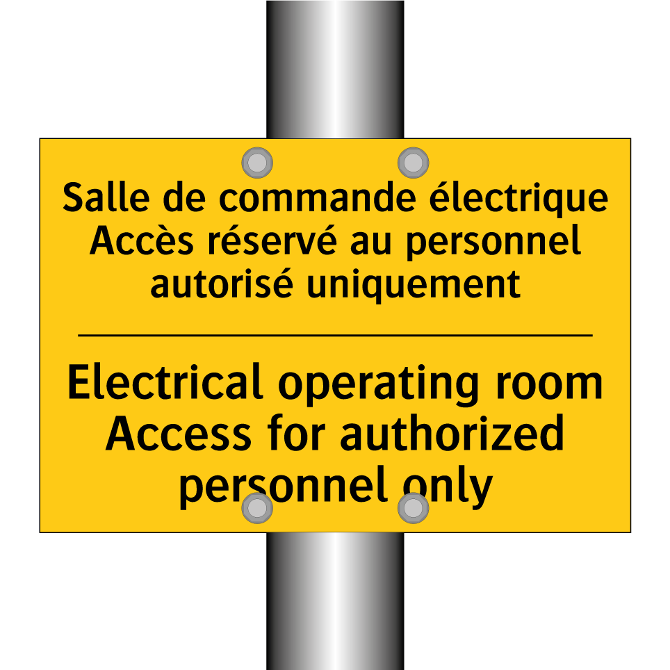 Salle de commande électrique Accès /.../ - Electrical operating room Access /.../