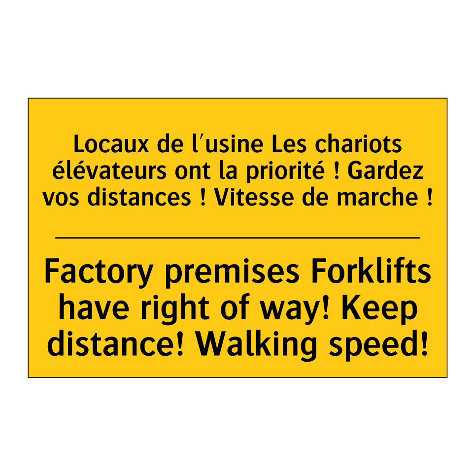 Locaux de l'usine Les chariots /.../ - Factory premises Forklifts have /.../