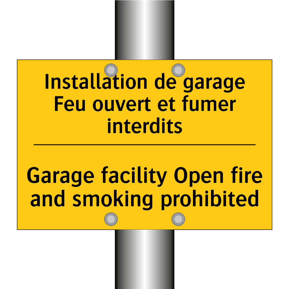 Installation de garage Feu ouvert /.../ - Garage facility Open fire and /.../
