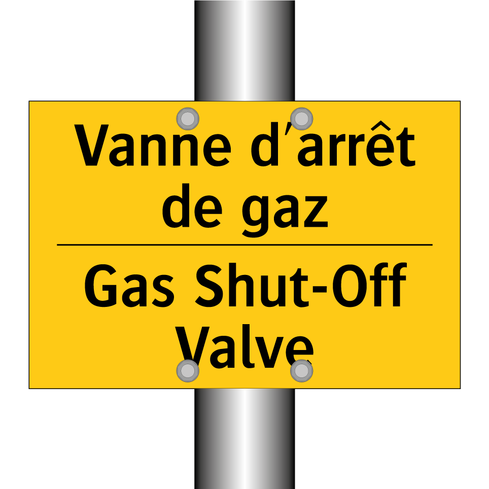 Vanne d'arrêt de gaz - Gas Shut-Off Valve