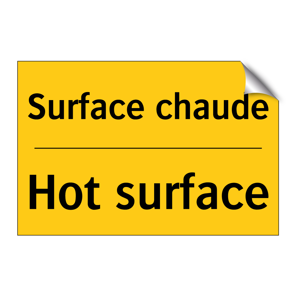 Surface chaude - Hot surface