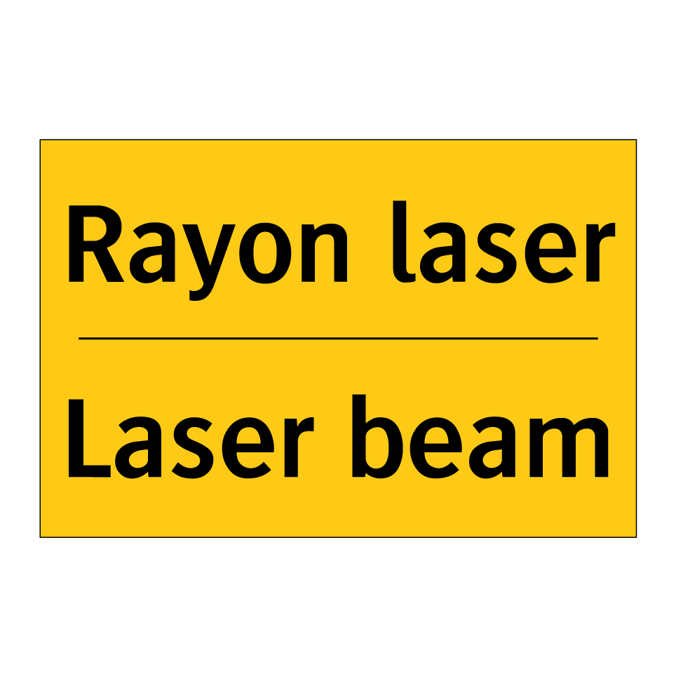 Rayon laser - Laser beam