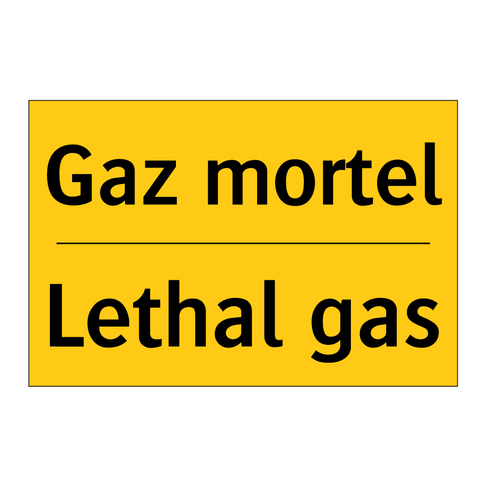 Gaz mortel - Lethal gas