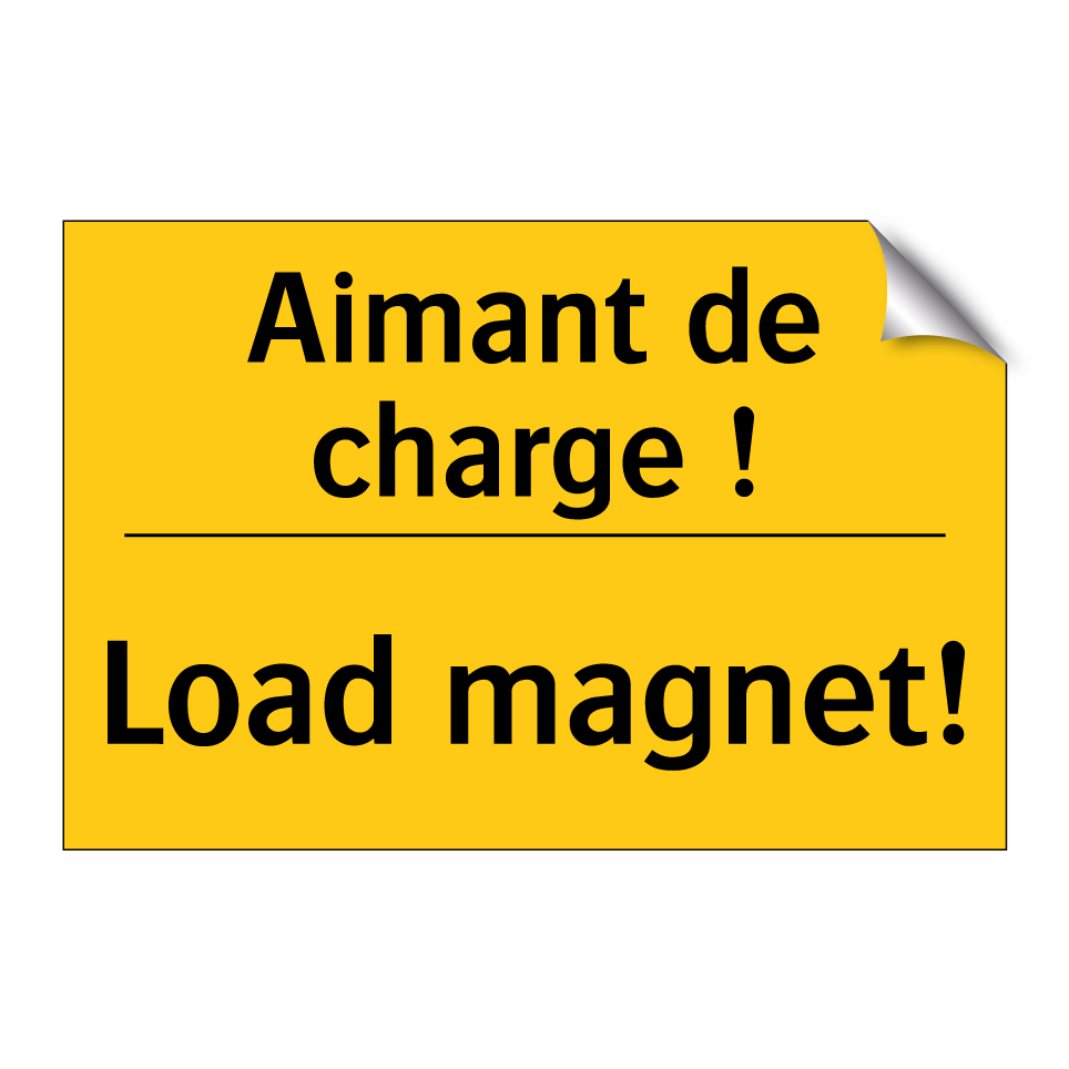 Aimant de charge ! - Load magnet!