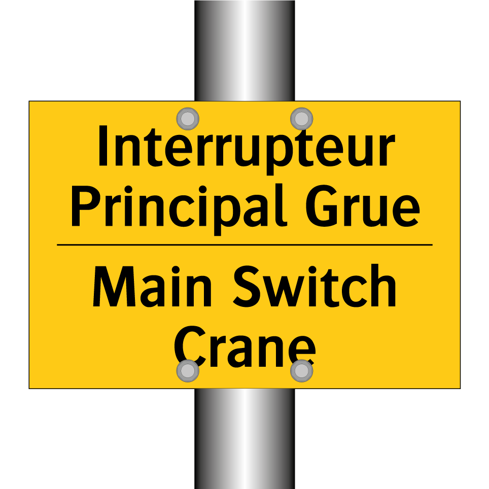 Interrupteur Principal Grue - Main Switch Crane