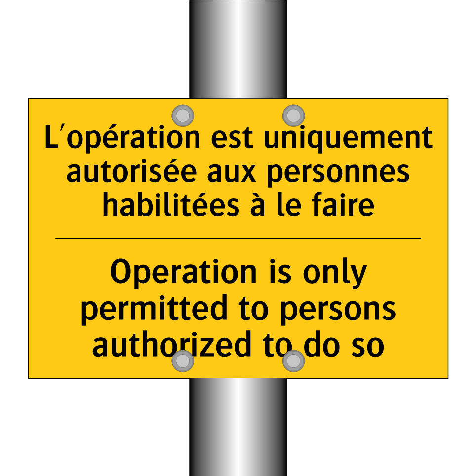 L'opération est uniquement autorisée /.../ - Operation is only permitted to /.../