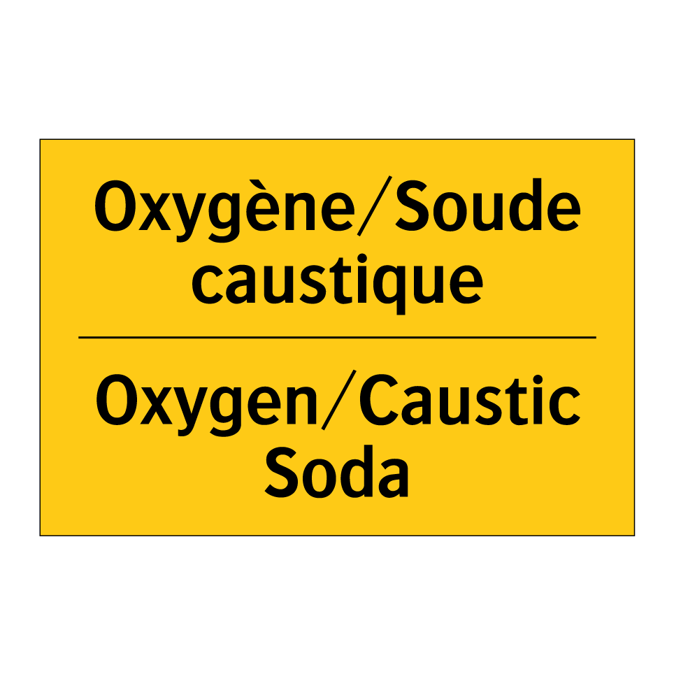 Oxygène/Soude caustique - Oxygen/Caustic Soda