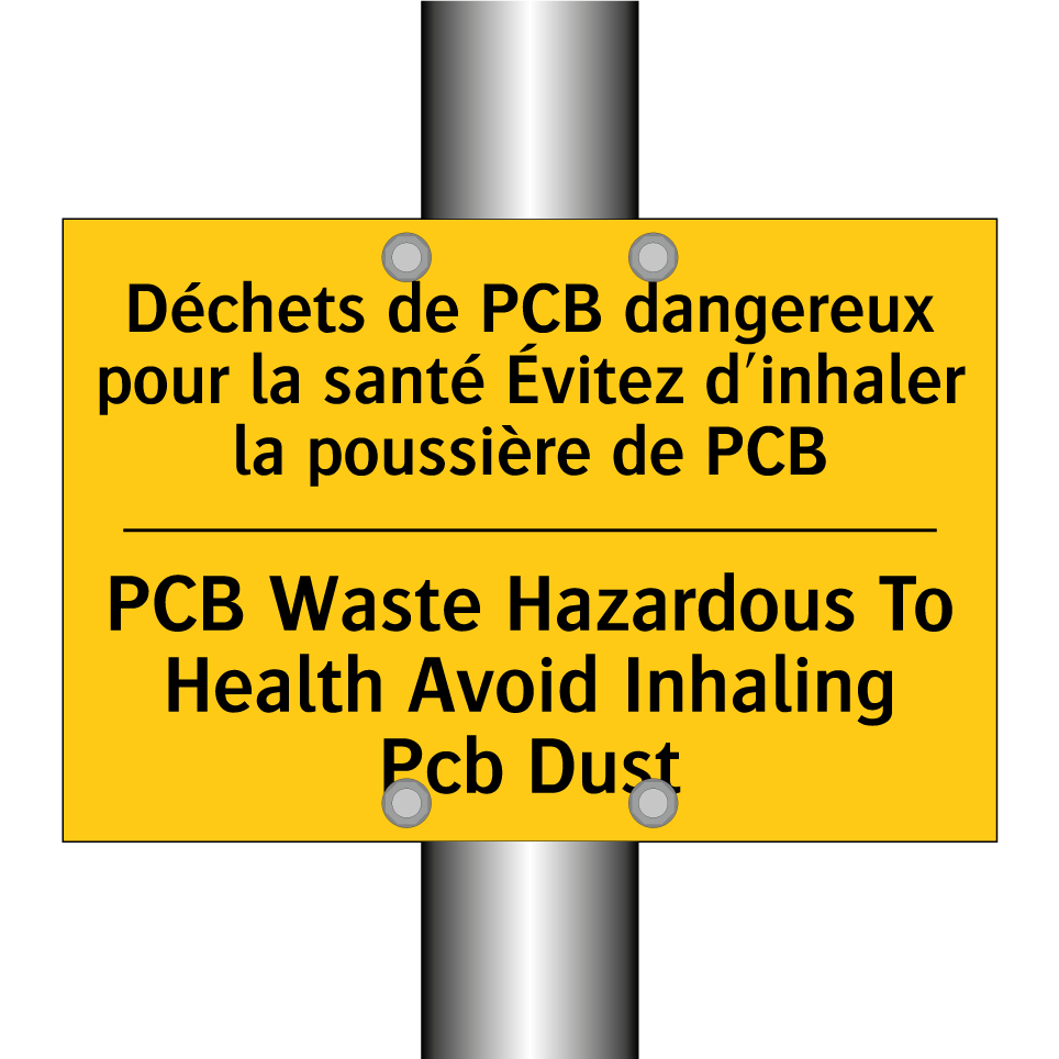 Déchets de PCB dangereux pour /.../ - PCB Waste Hazardous To Health /.../