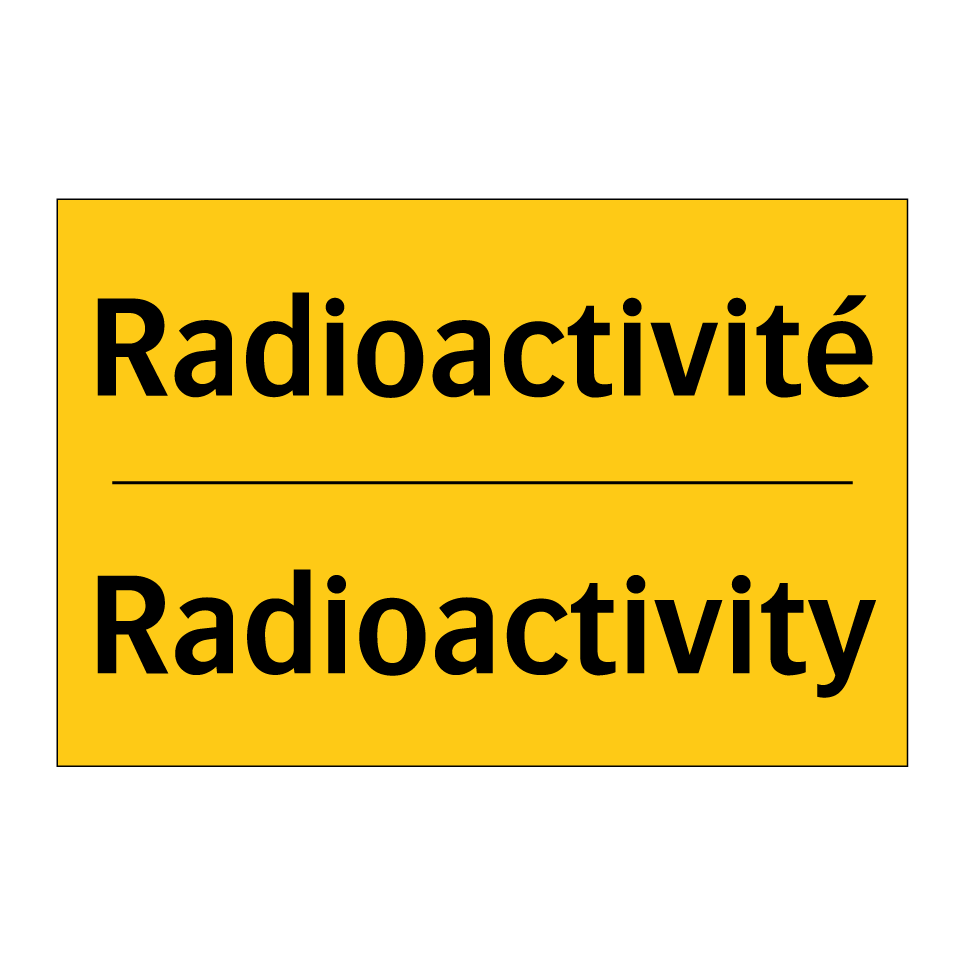 Radioactivité - Radioactivity