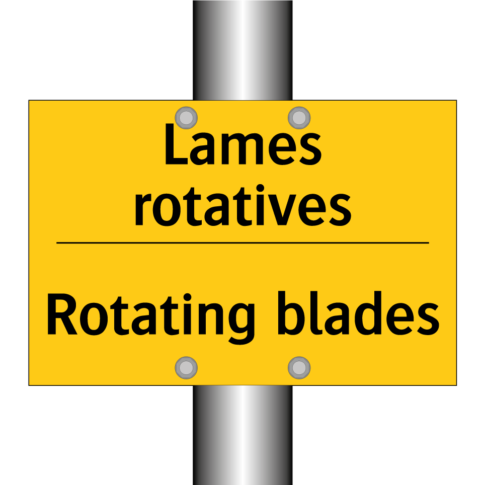 Lames rotatives - Rotating blades