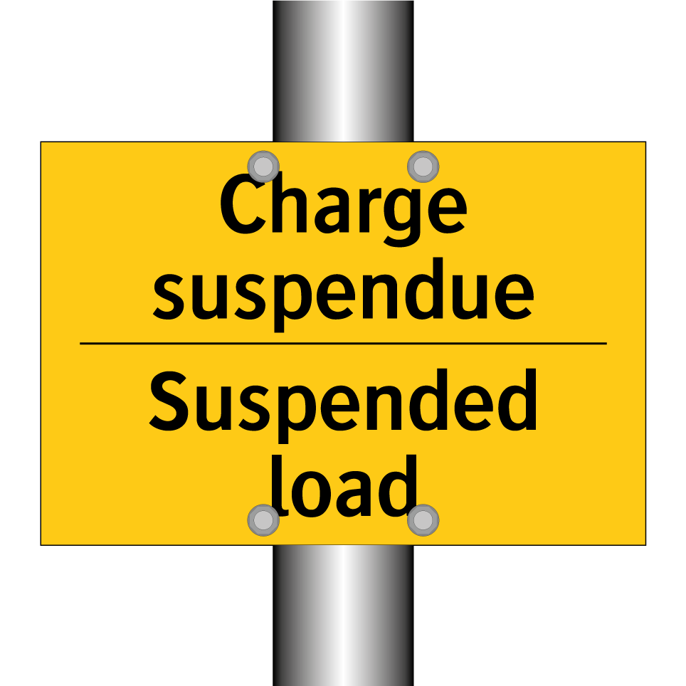 Charge suspendue - Suspended load