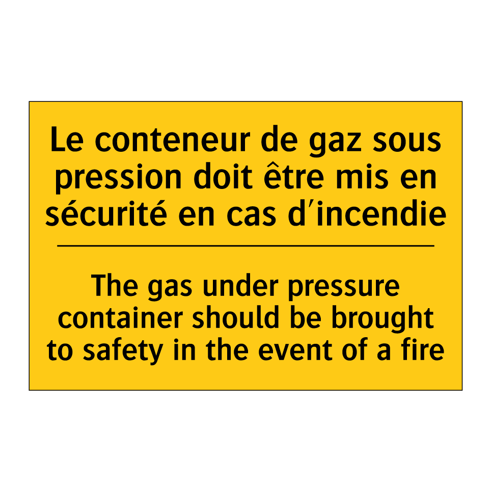 Le conteneur de gaz sous pression /.../ - The gas under pressure container /.../