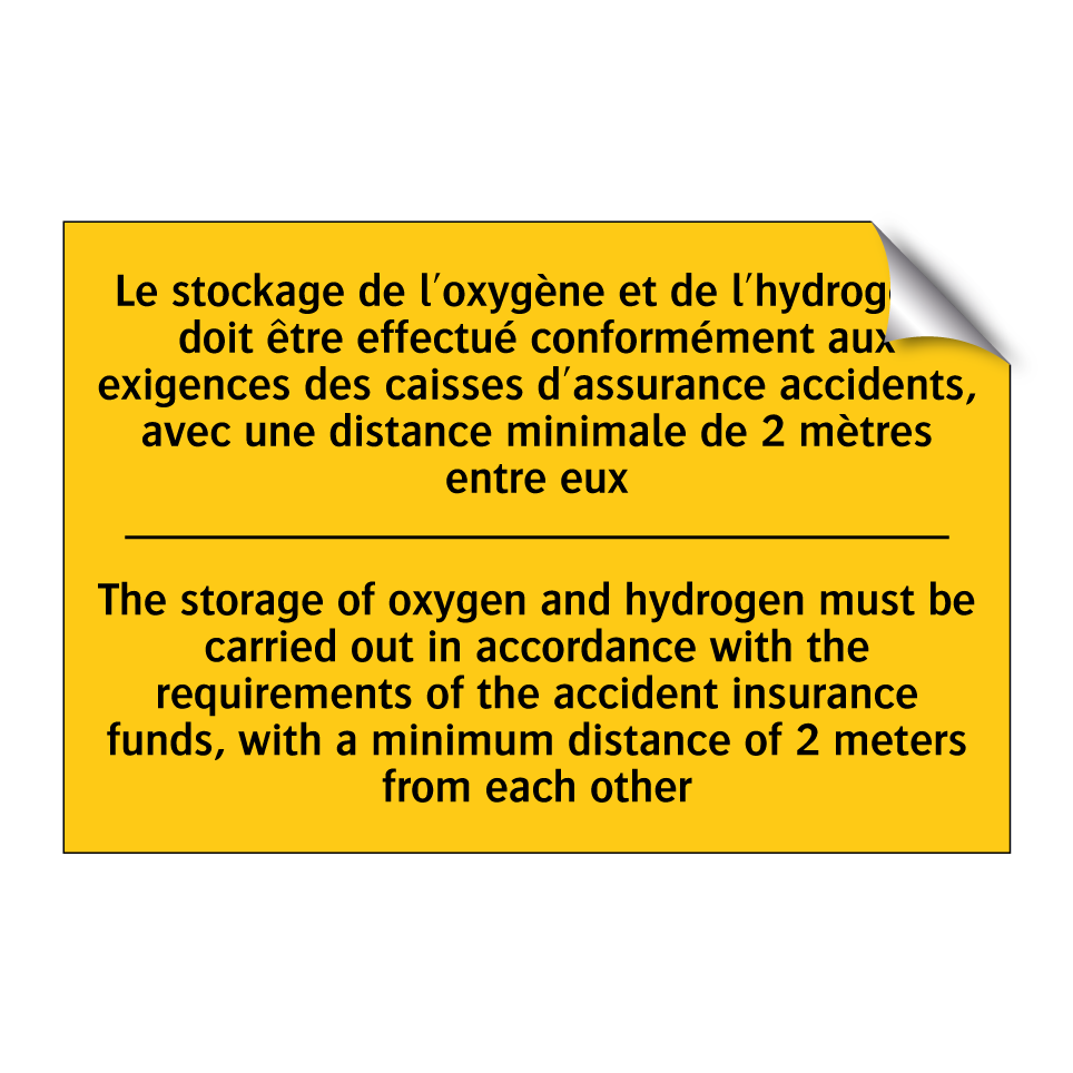 Le stockage de l'oxygène et de /.../ - The storage of oxygen and hydrogen /.../