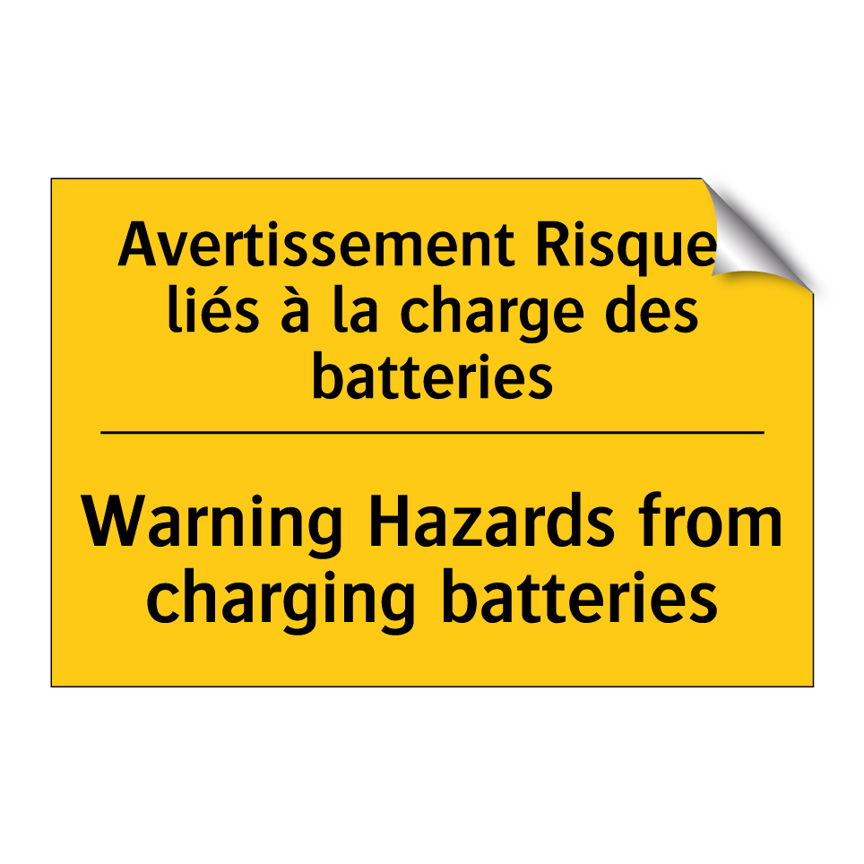 Avertissement Risques liés à la /.../ - Warning Hazards from charging /.../