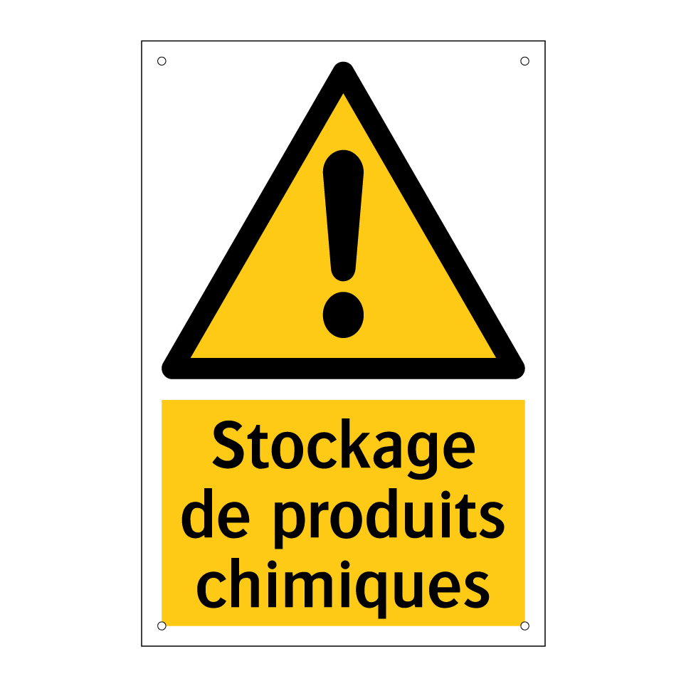 Stockage de produits chimiques
