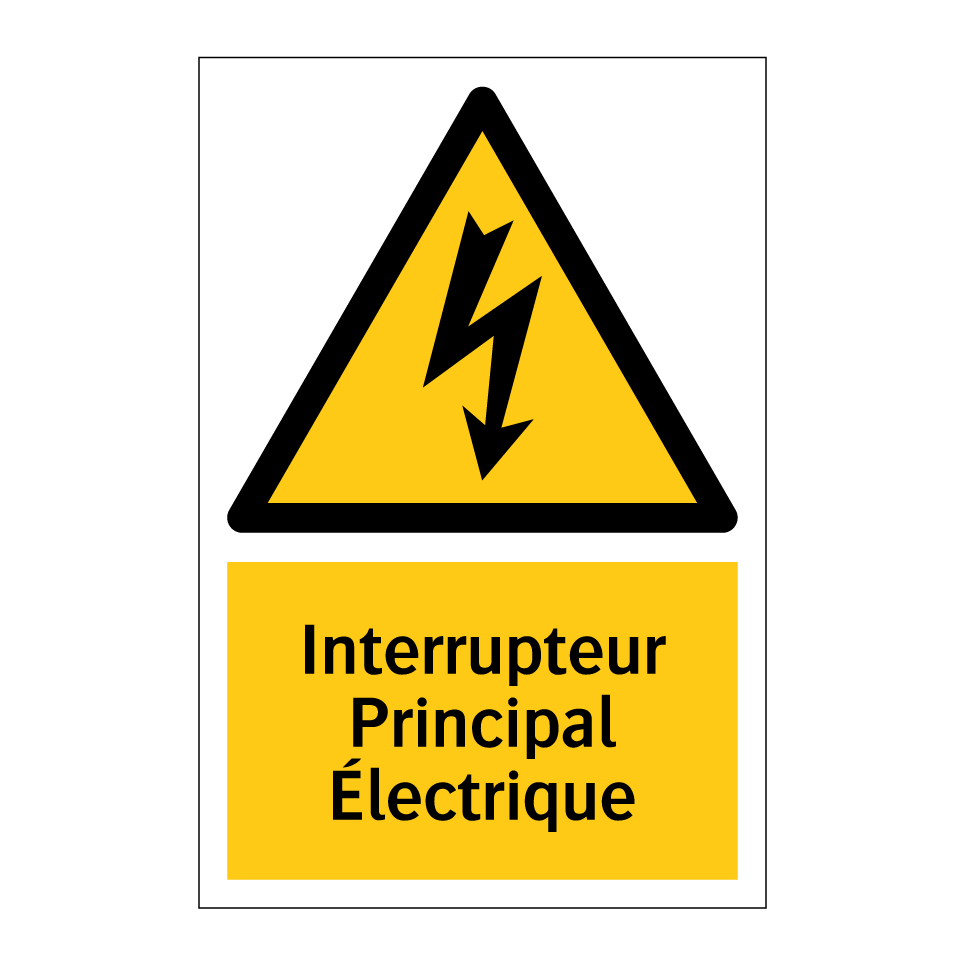 Interrupteur Principal Électrique