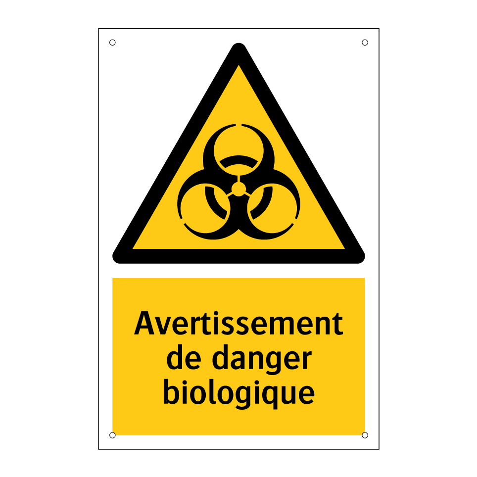 Avertissement de danger biologique