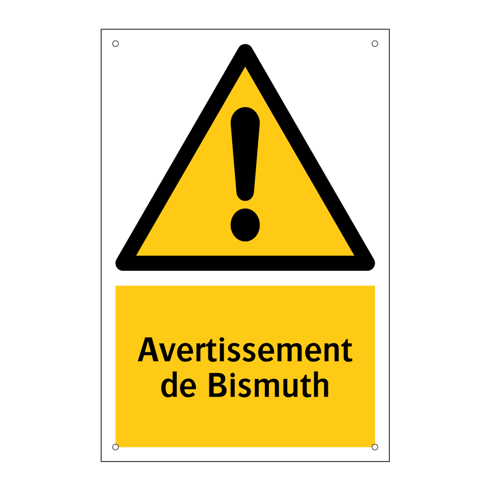 Avertissement de Bismuth