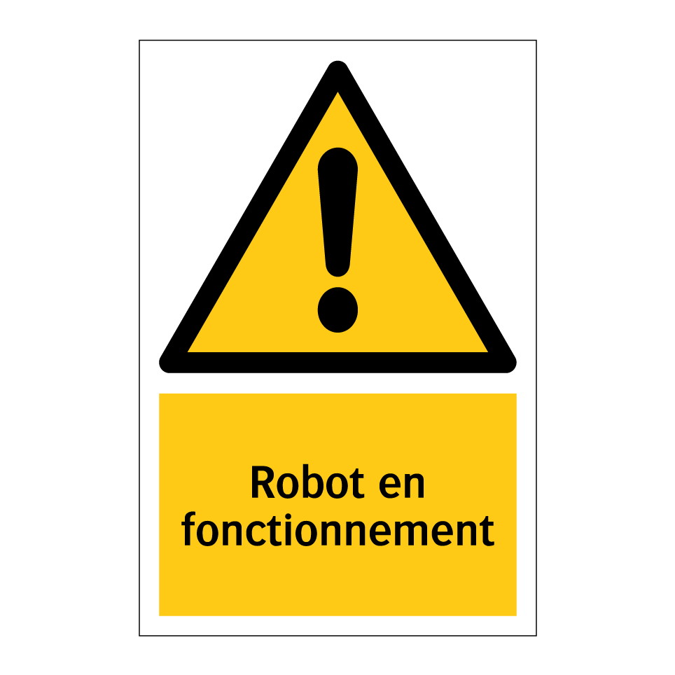 Robot en fonctionnement