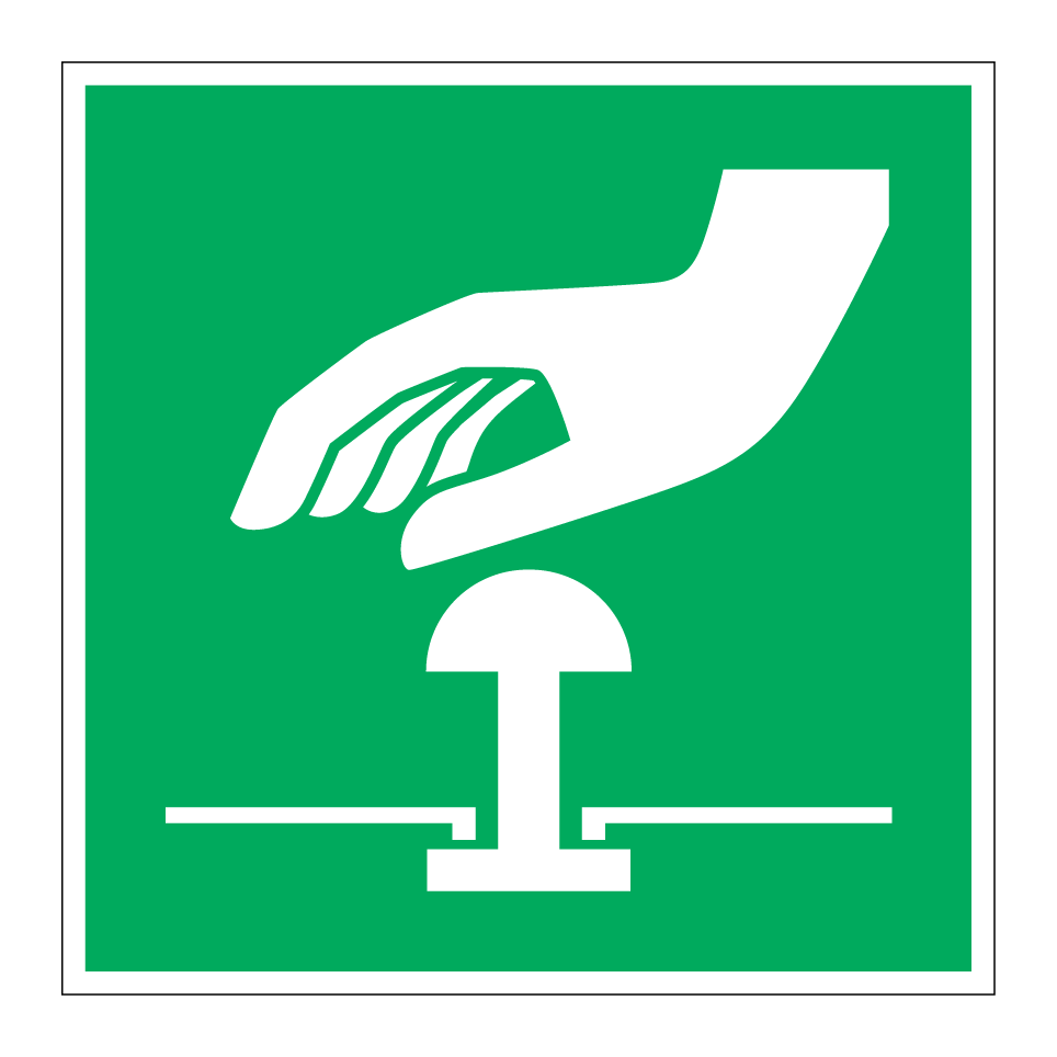 E020 Bouton d'arrêt d'urgence