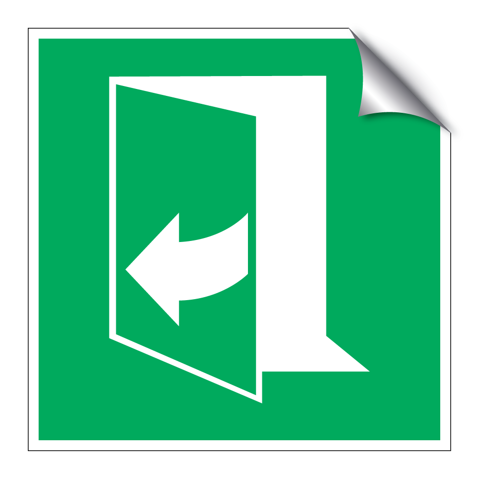 E058 La porte s'ouvre en tirant du côté droit