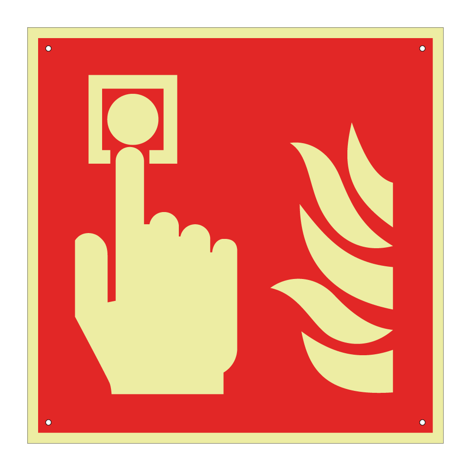 F005 Point d’alarme incendie