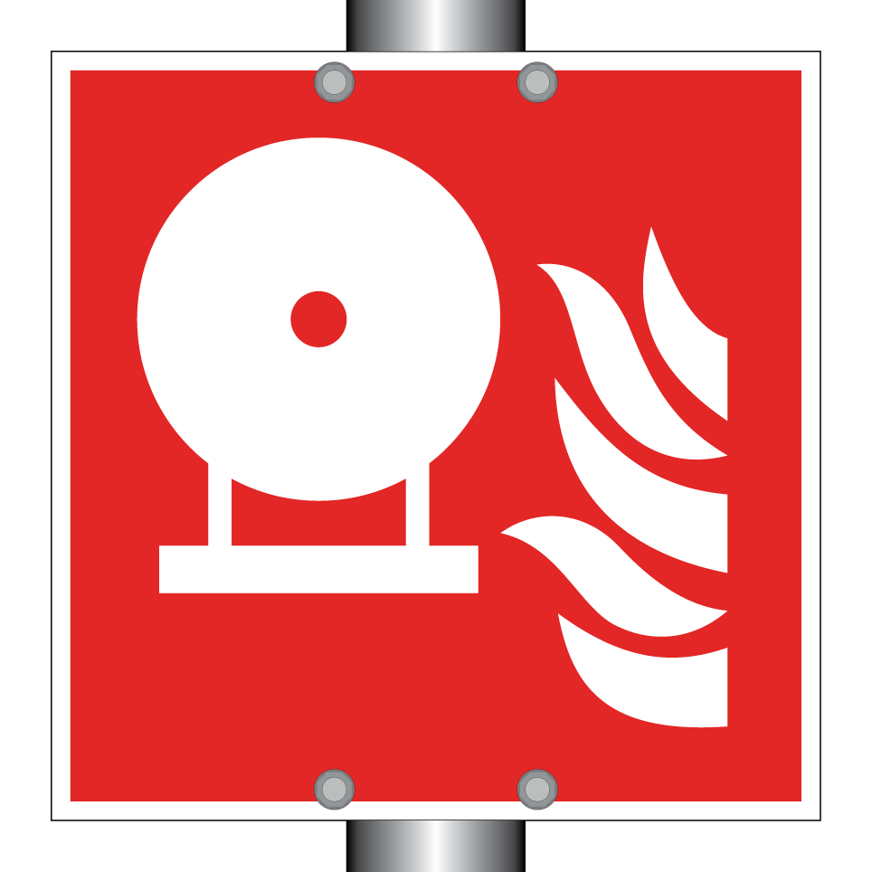F013 Bouteille fixe d'extinction d'incendie