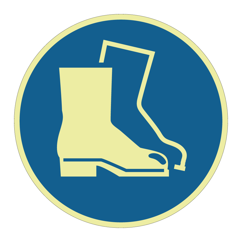 M008 Protection obligatoire des pieds (chaussure de sécurité)