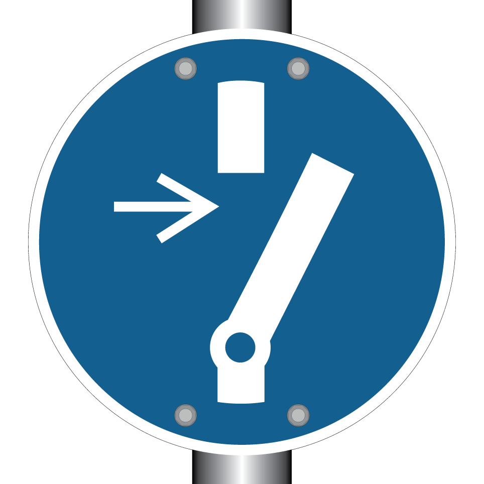 M021 Débrancher avant d’effectuer une activité de maintenance ou une réparation