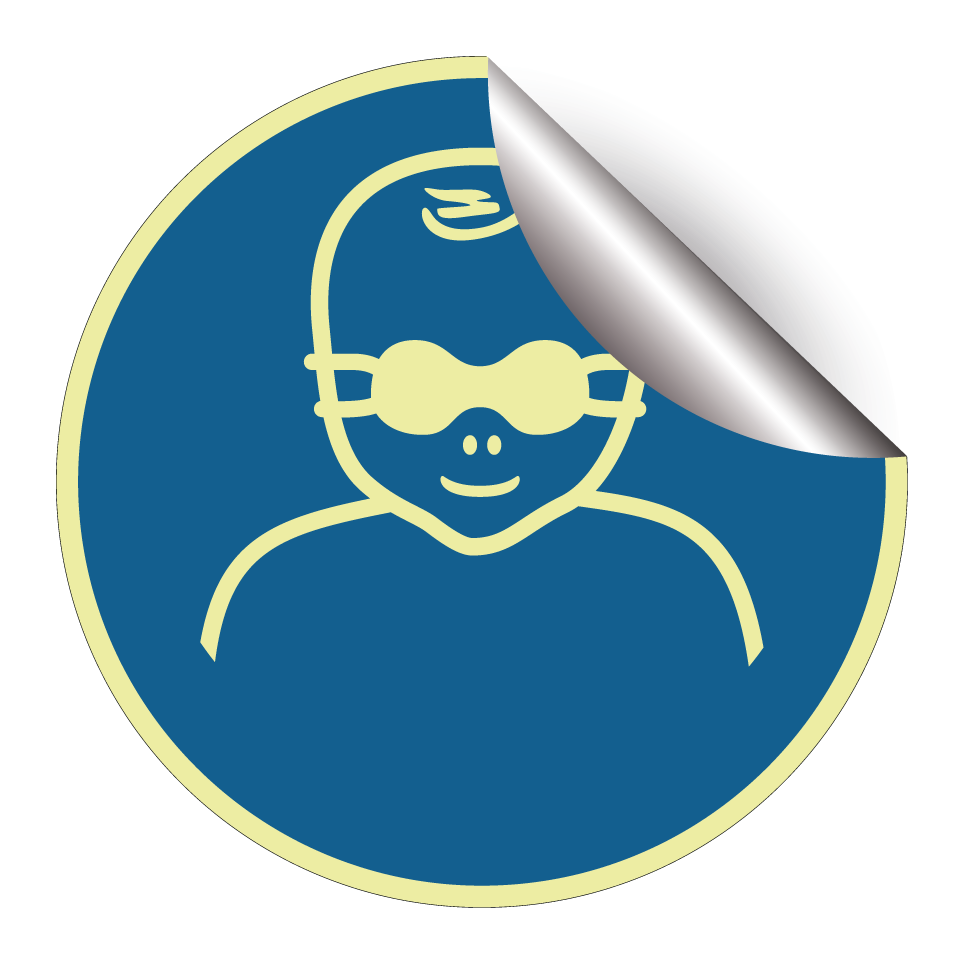 M025 Protection opaque obligatoire des yeux pour les enfants en bas âge