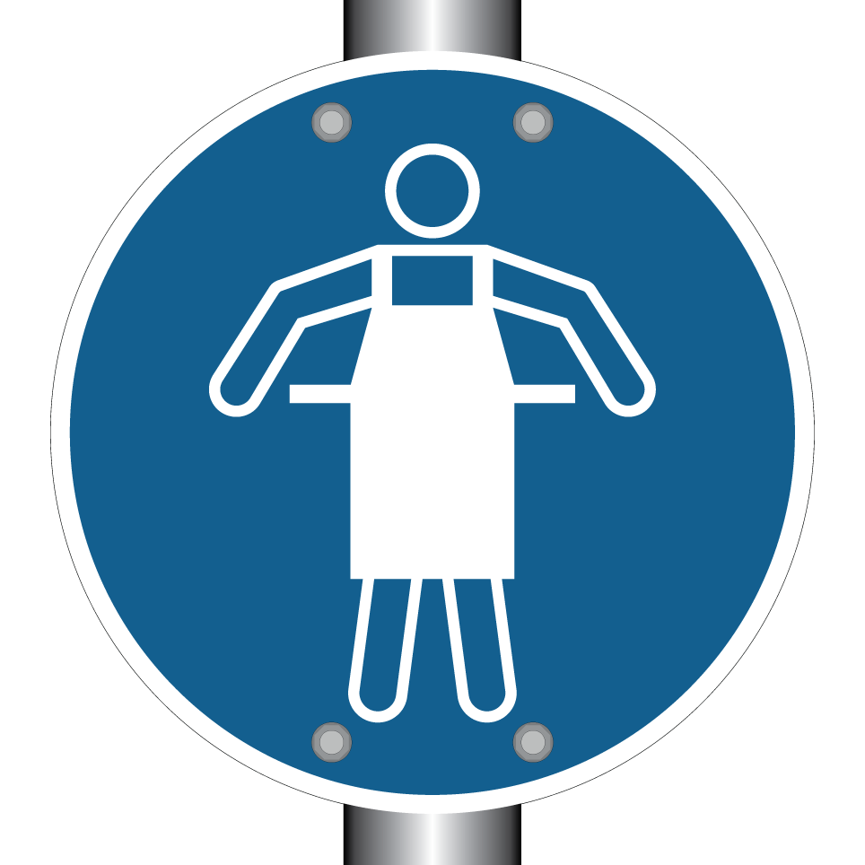 M026 Tablier de protection obligatoire