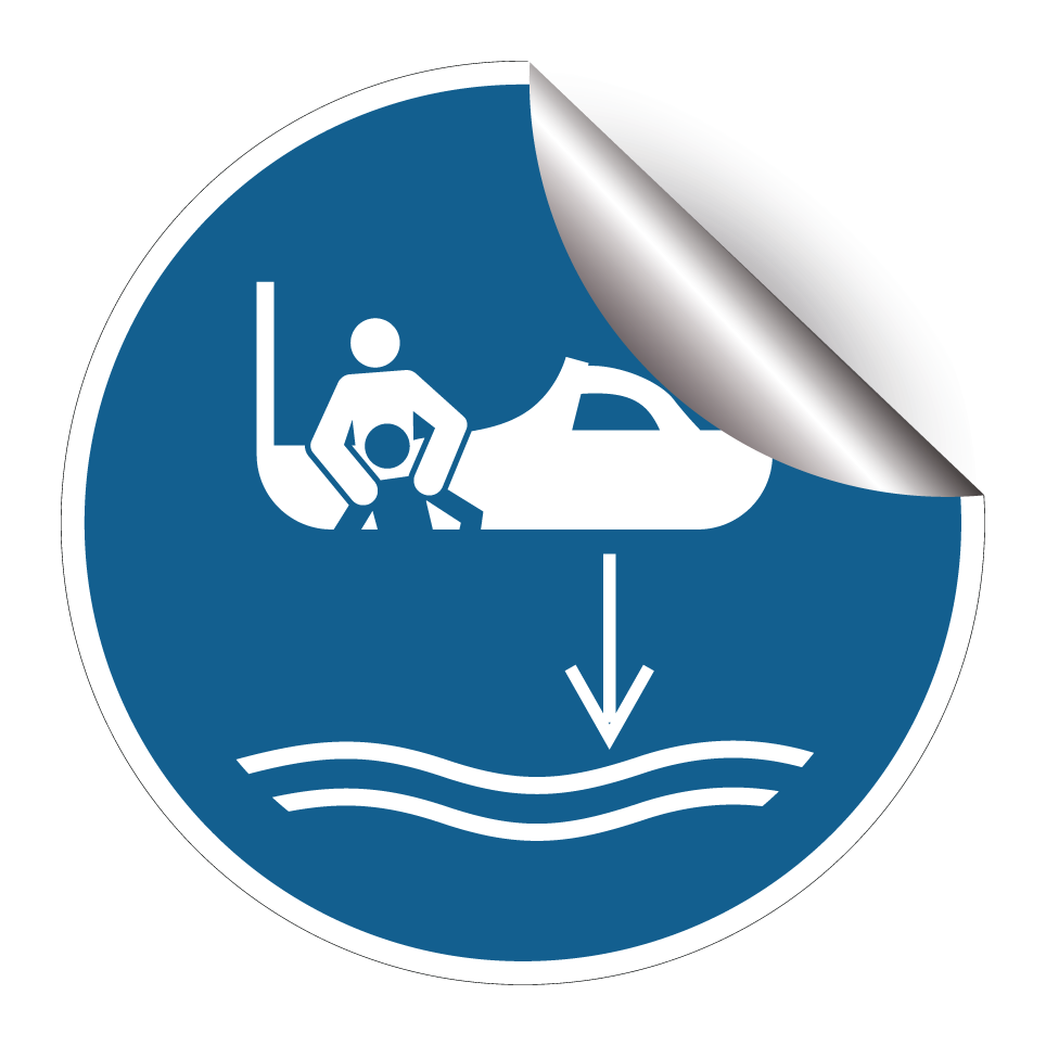 M041 Abaisser le canot de sauvetage à l’eau (lors de son lancement)