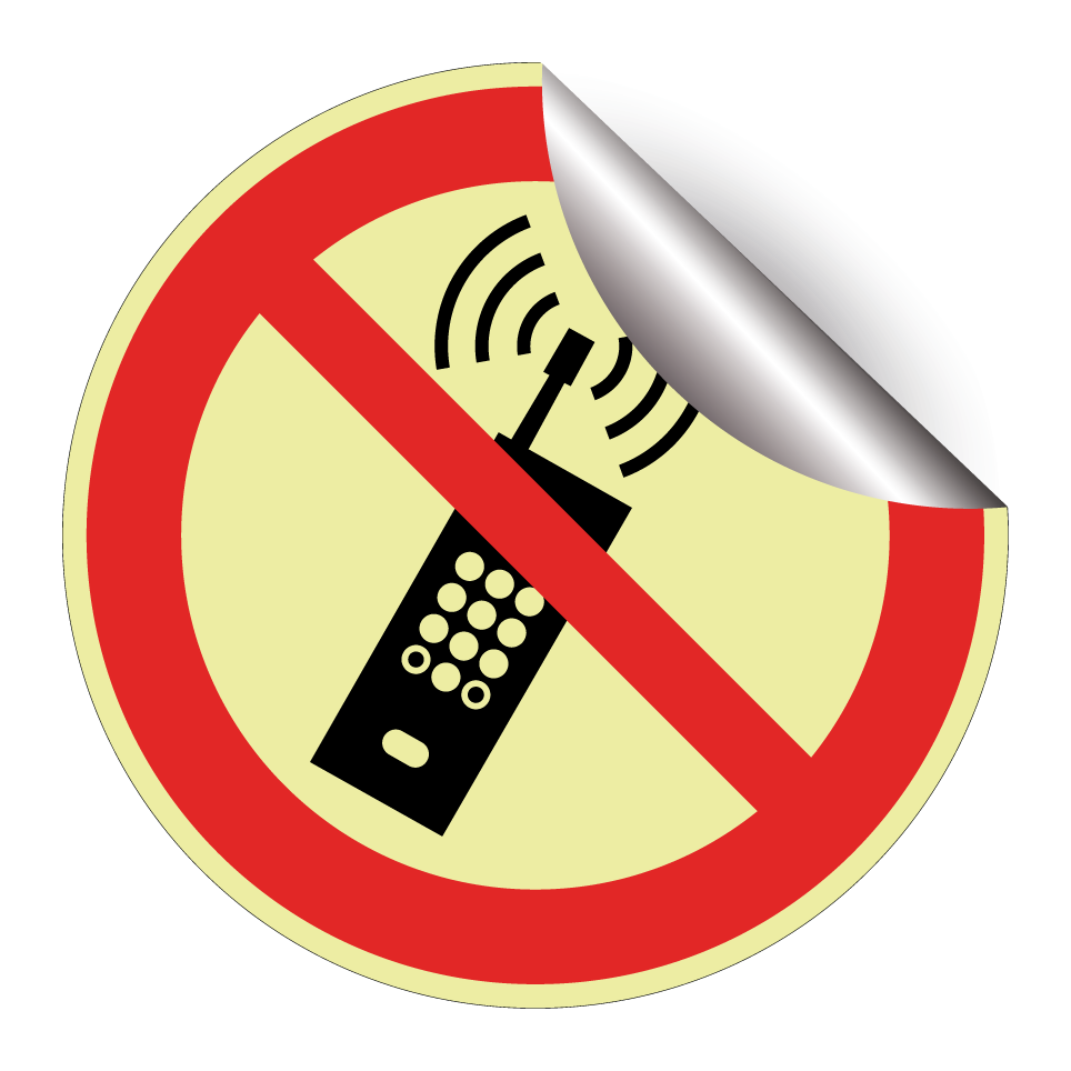 P013 Interdiction d’activer des téléphones mobiles