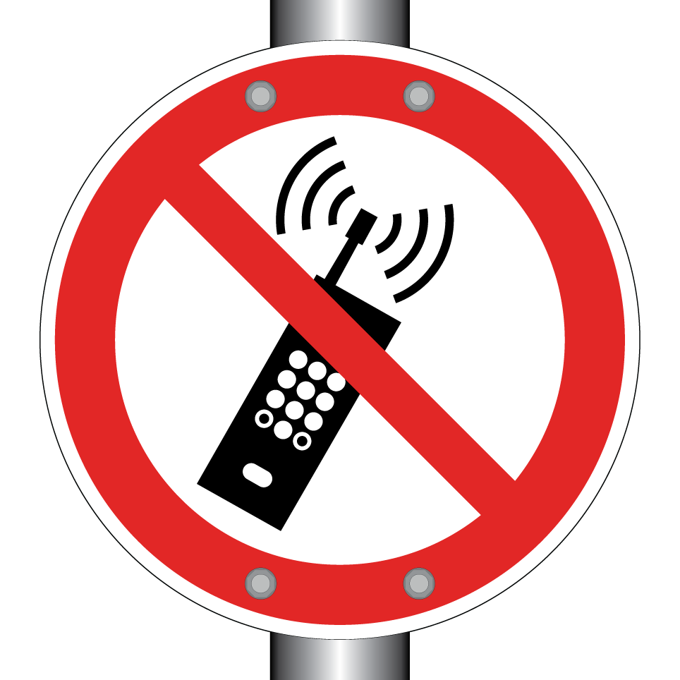 P013 Interdiction d’activer des téléphones mobiles