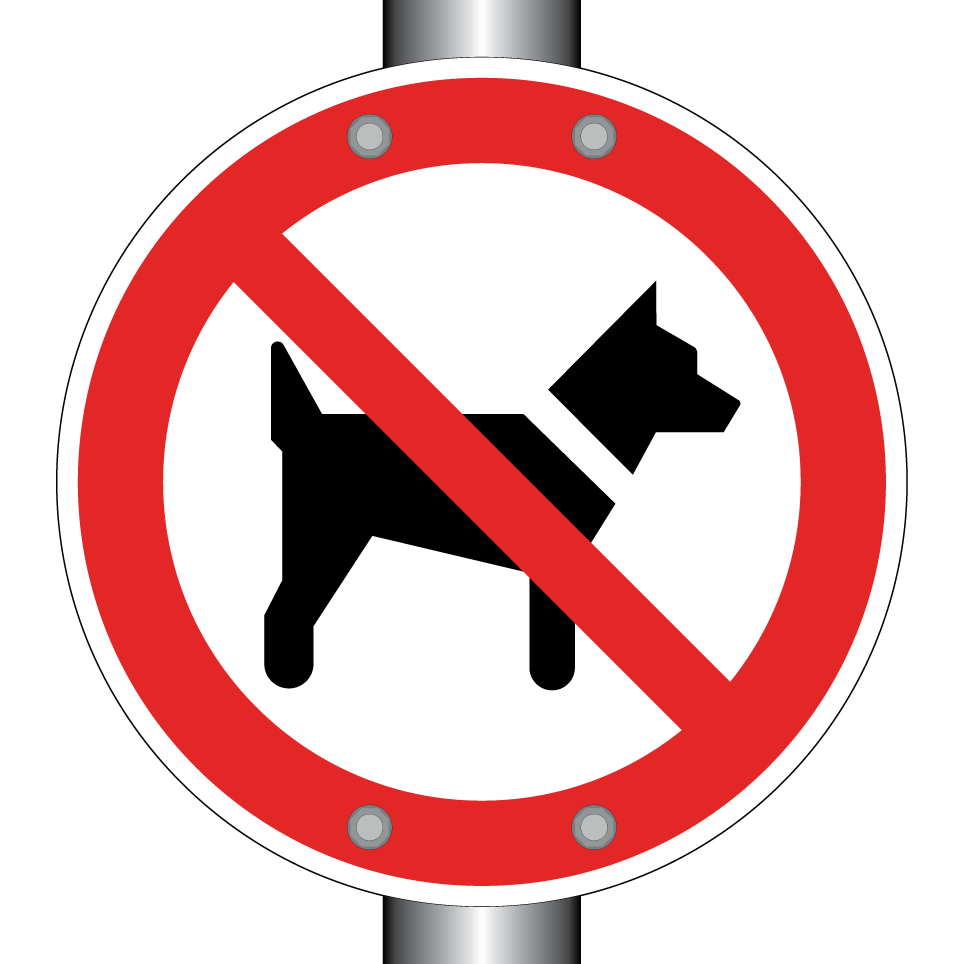P021 Interdit aux chiens