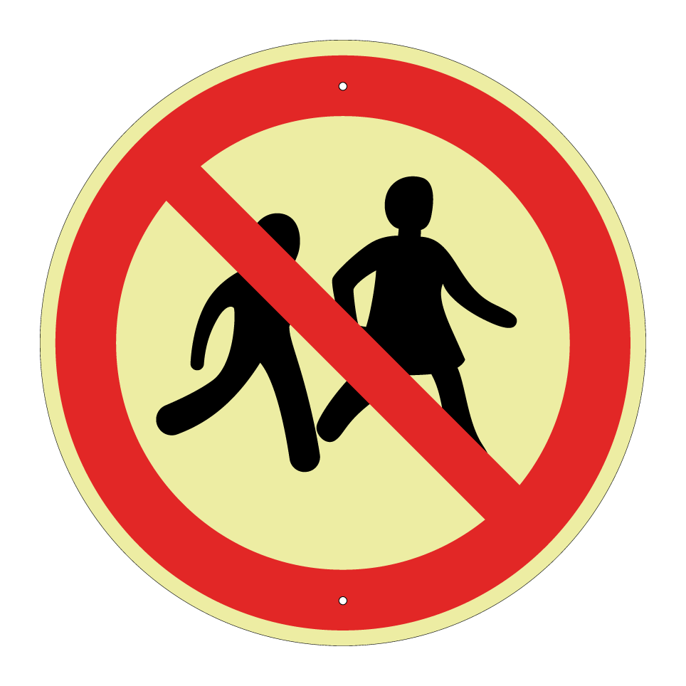 P036 Accès interdit aux enfants