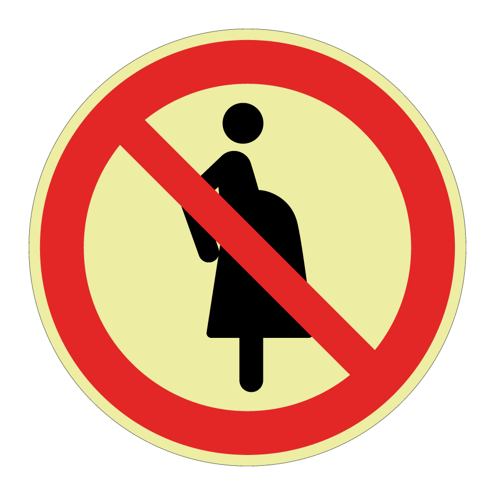P042 Déconseillé aux femmes enceintes